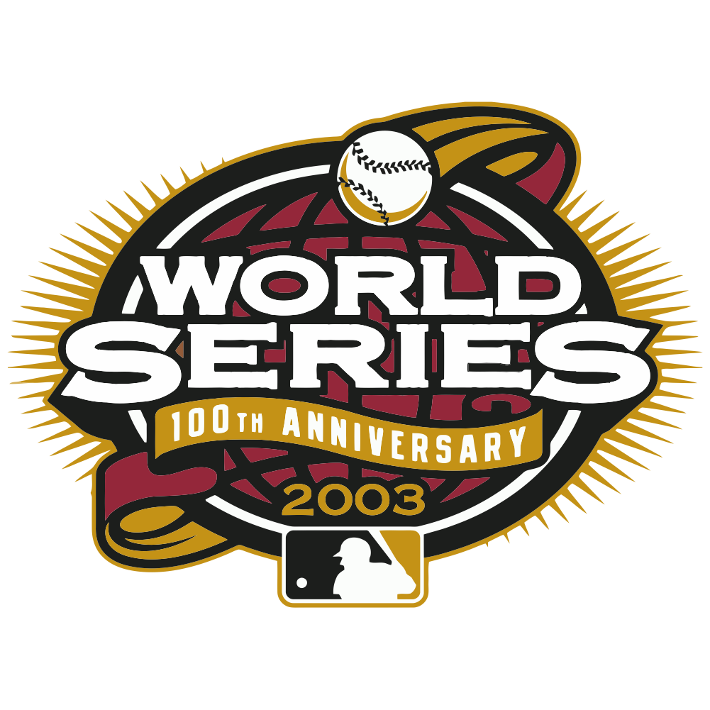 MLB World Series 2003 Primary Logo v2 iron on transfers for clothing